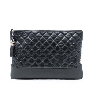Chanel Gabrielle O Case Clutch Quilted #251246C11B